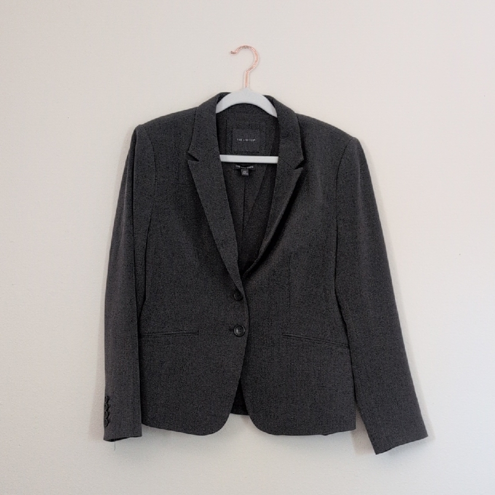 The Limited Gray Suit Blazer 10P